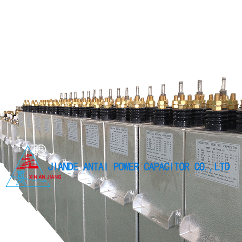 RFM 3300V 7350KVAR 1500Hz Capacitores de aquecimento de filme metalizado